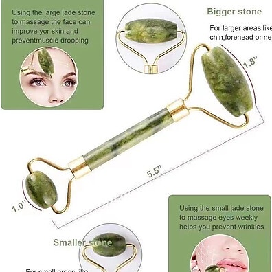 Rolo de Jade e Gua Sha: Ritual Antienvelhecimento para Pele Firme e Radiante