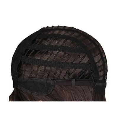 Peruca Castanho Escuro 70cm: Cabelo Natural e Radiante!