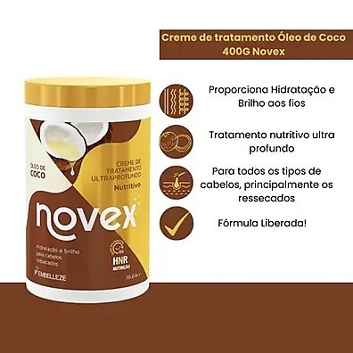 Novex Óleo de Coco: Cabelos Radiantes!