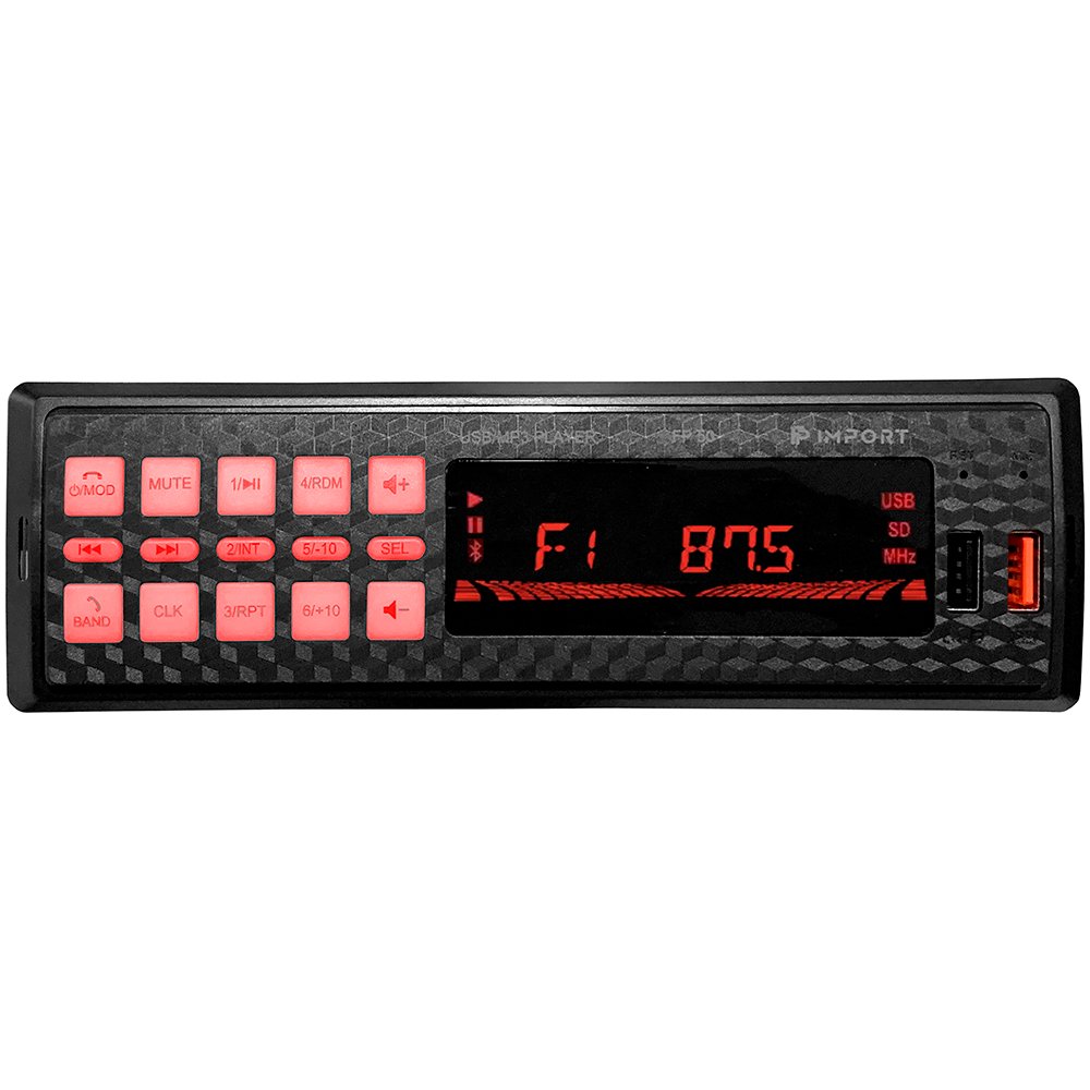 Rádio Automotivo Bluetooth First Audio 8850B
