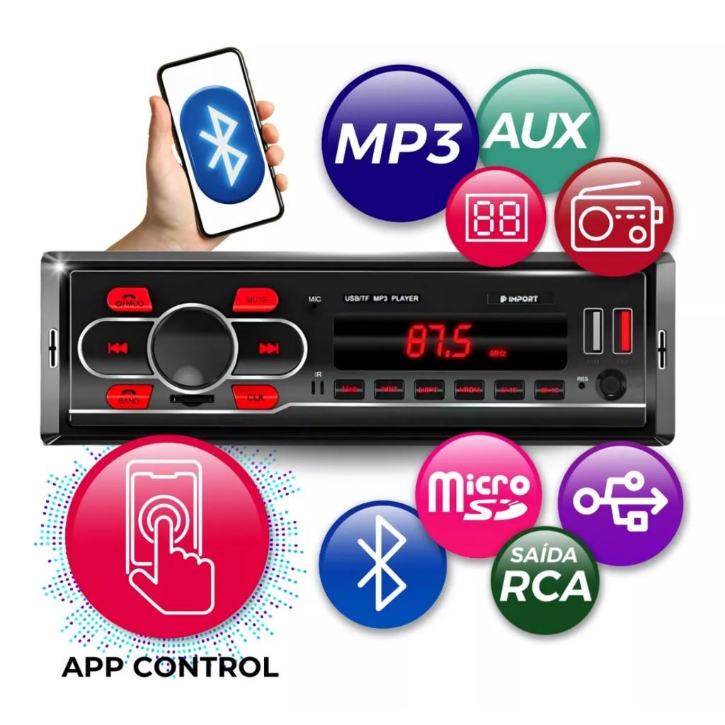 Rádio Automotivo Bluetooth: Som Incrível!