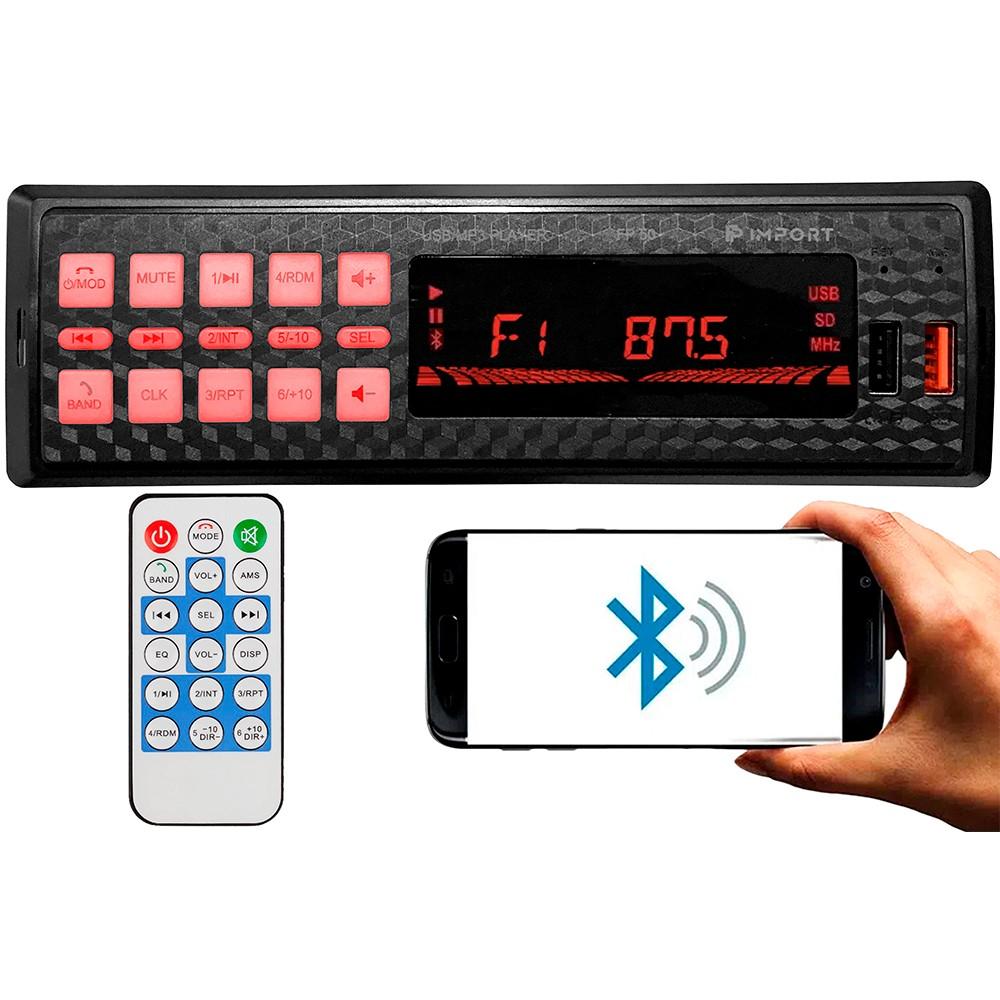 Rádio Automotivo Bluetooth: Som Potente e Conectividade!