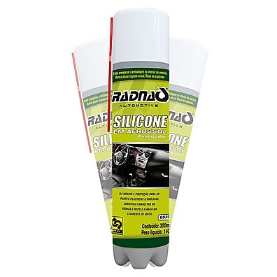 Radnaq Silicone Spray: Brilho e Proteção!