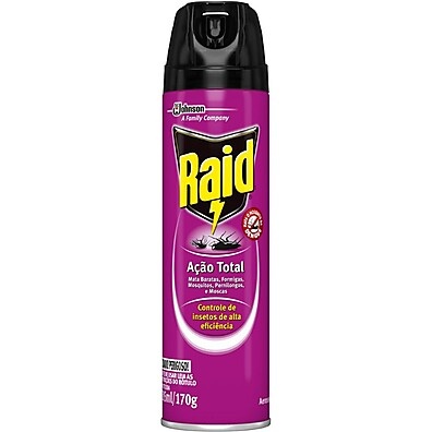 Raid Ação Total 285ml: Combate Completo Contra Insetos