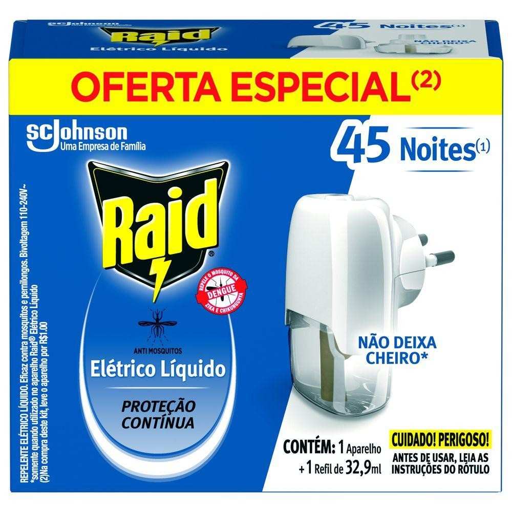 Raid Elétrico: Proteção Anti-Mosquito para Noites Tranquilas