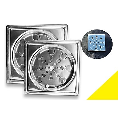 Ralo Inox Quadrado Abre e Fecha: Elegância e Proteção
