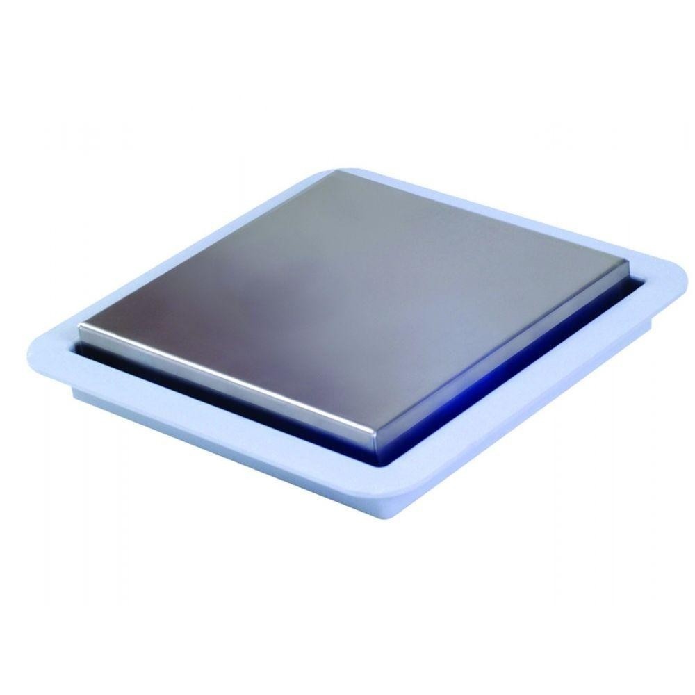 Ralo Linear Square Inox 15x15cm: Elegância e Praticidade