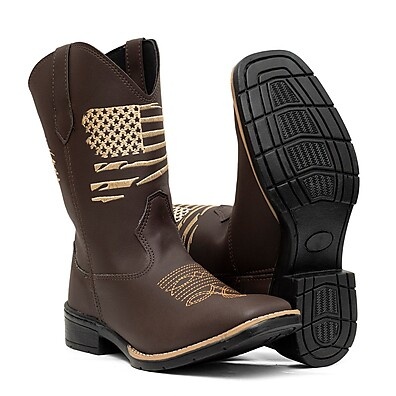 Bota Texana Masculina Cano Longo Barretos – Oferta Exclusiva com Envio Rápido