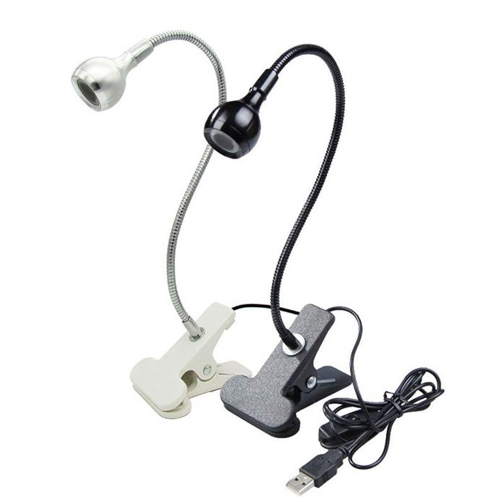 Mini Lâmpada UV LED USB Flexível com Garra – Seca Esmalte Rápido