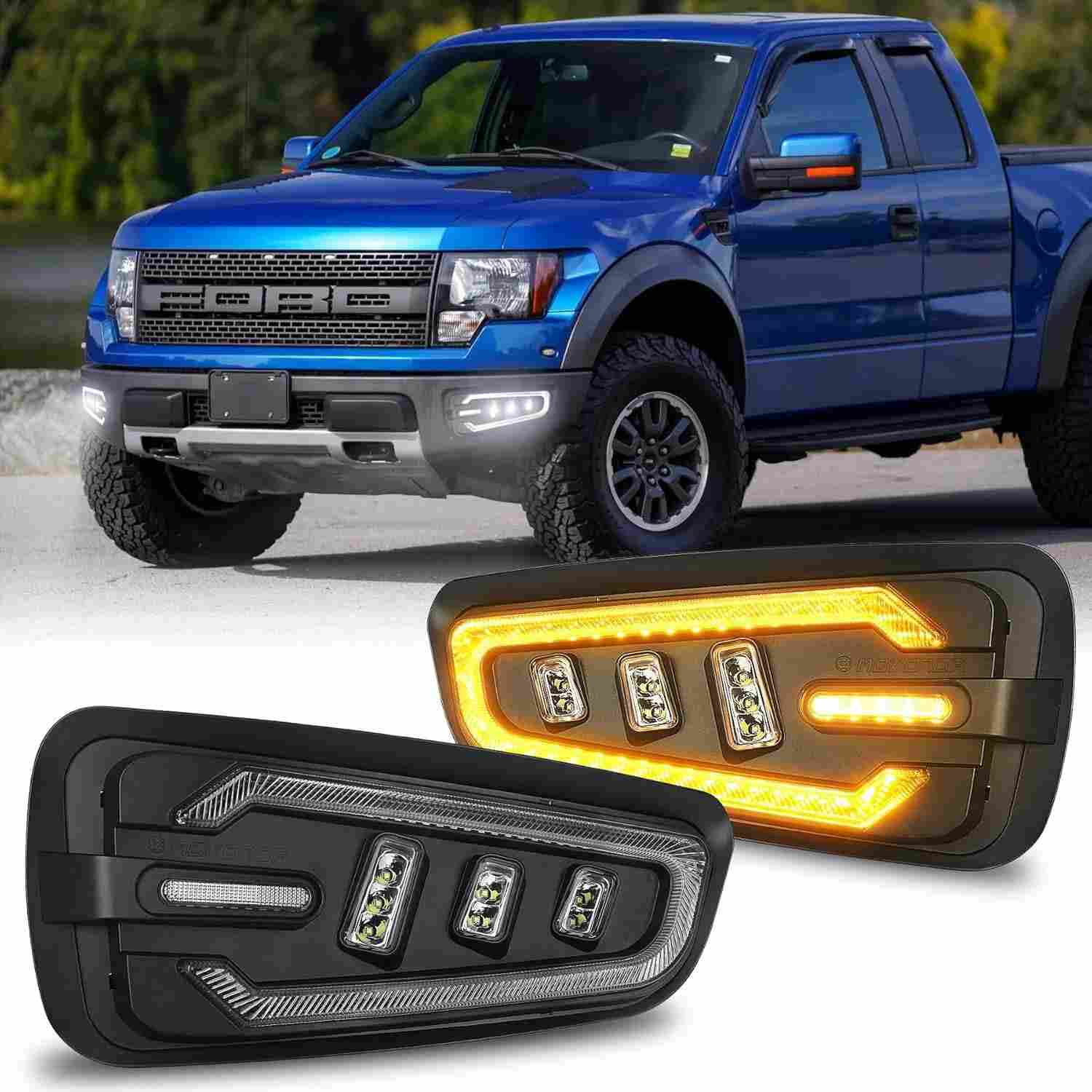raptor-de-2014-estilo-f150-ford-seguranca-neblina-2010-para-a-branca-led-e-ambar-e-luz-inovadores-drl-a