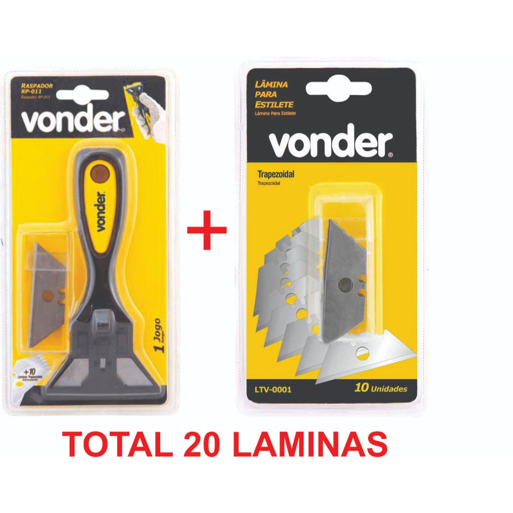 Raspador de Vidro com 10 ou 20 Lâminas: Eficiência e Duração