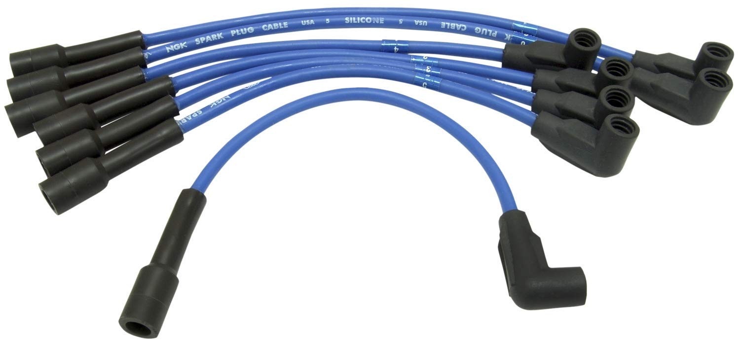 Conjunto de Fios de Vela NGK RC-CRX007 Azul - Desempenho e Durabilidade para seu Motor