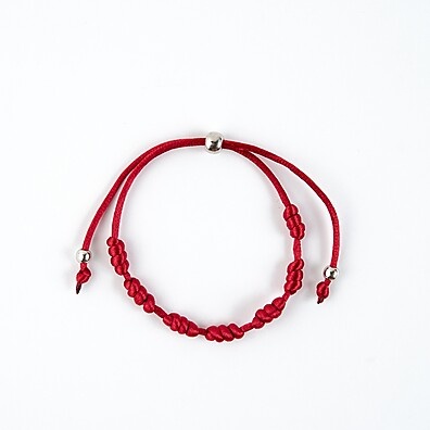 Pulseira Vermelha Kabbalah 7 Nós: Proteção Espiritual Real