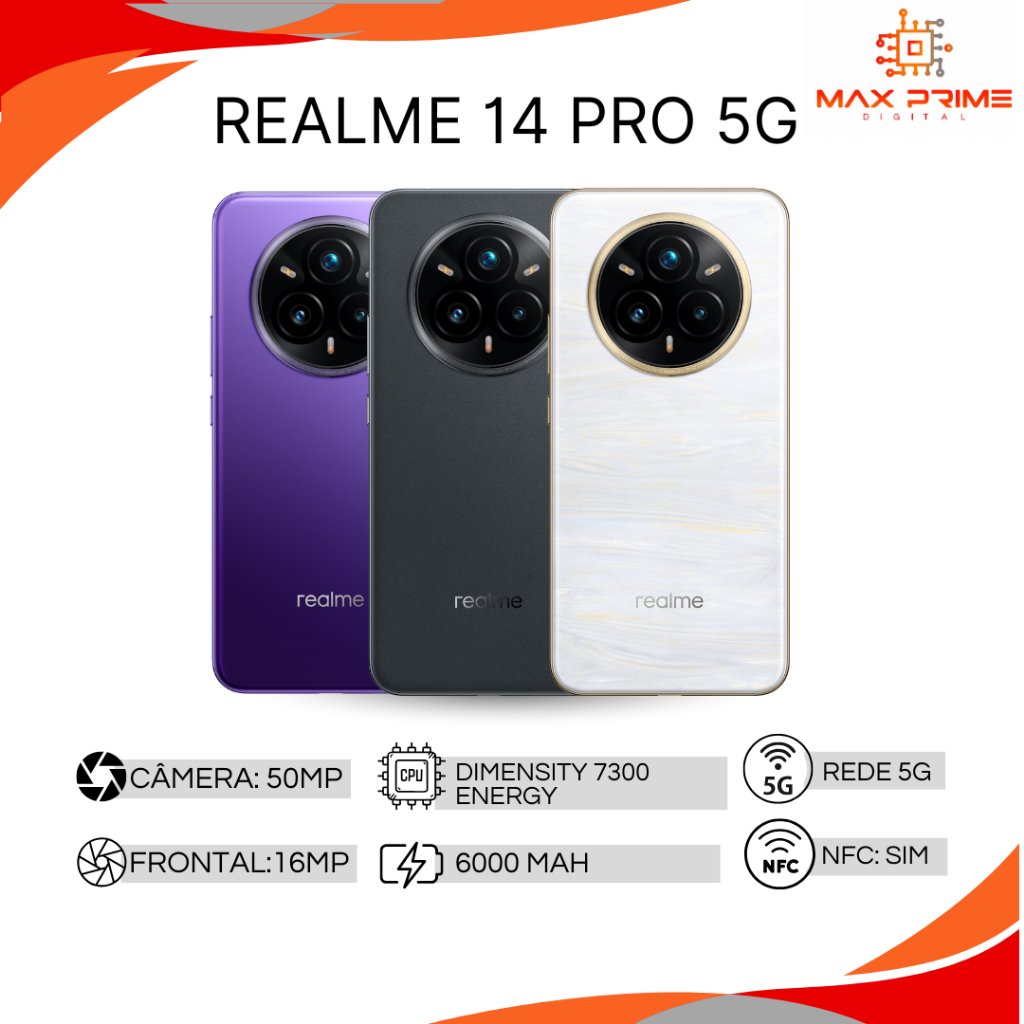 Realme 14 Pro 5G: Poder e Inovação