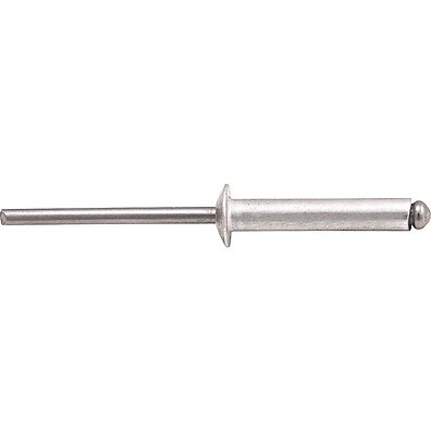 Rebite Repuxo 4,0x8,0mm: Fixação Forte e Durável