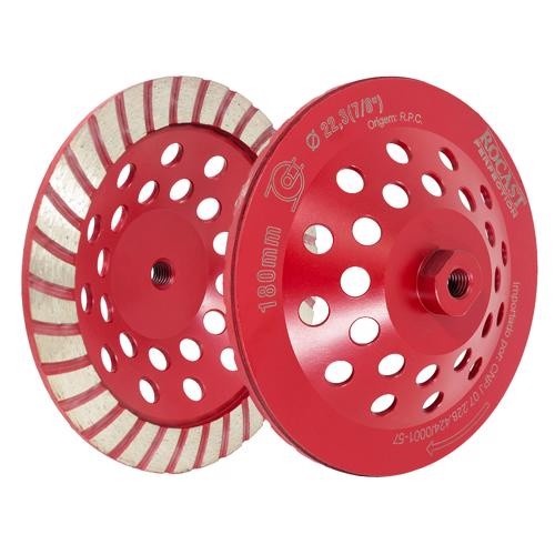 Rebolo Diamantado 180mm: Nivele e Acabe com Perfeição!