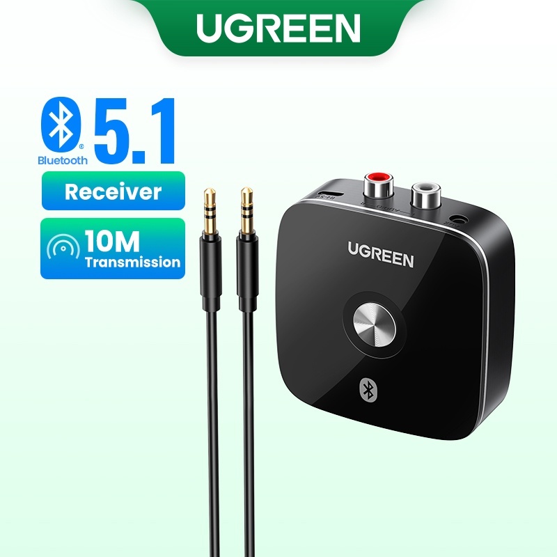 Receptor Bluetooth UGREEN: Som Sem Fio para TV e Carro