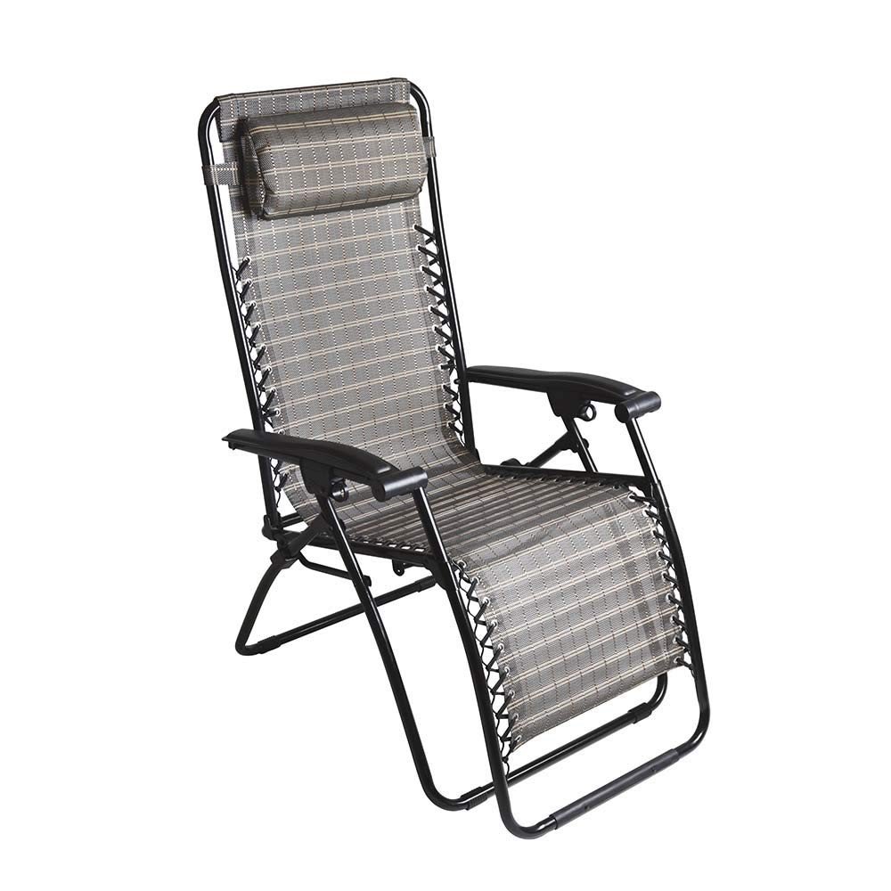 Cadeira Sevilha Reclinável Mor em Aço Marrom – Conforto e Estilo para sua Área de Lazer