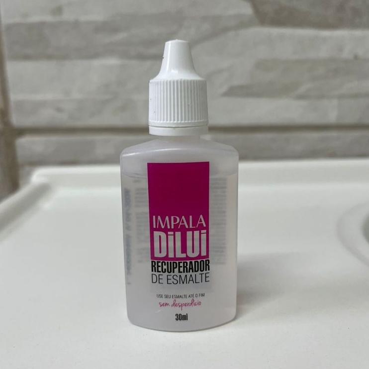 Recuperador de Esmalte Impala Dilui 30 ml: Recupere Seu Esmalte em Poucos Segundos!