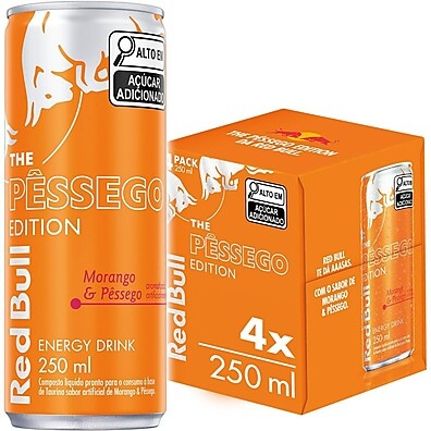 Red Bull Morango & Pêssego: A Energia do Verão!