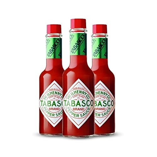 Kit 3 Molho De Pimenta Tabasco Original Red Pepper Sauce 60 ML