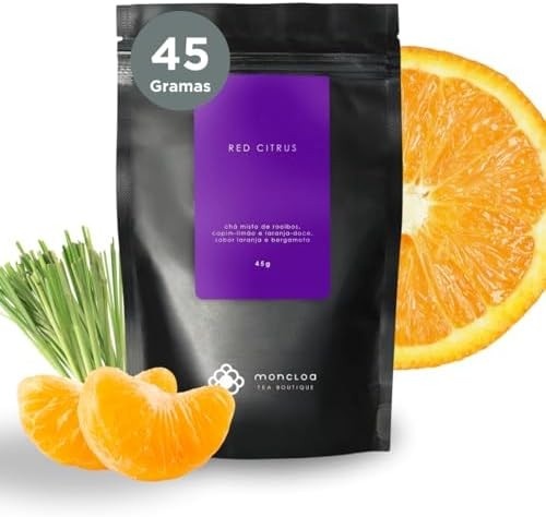 Moncloa Chá Infusão Rooibos Red Citrus Pouch 45G