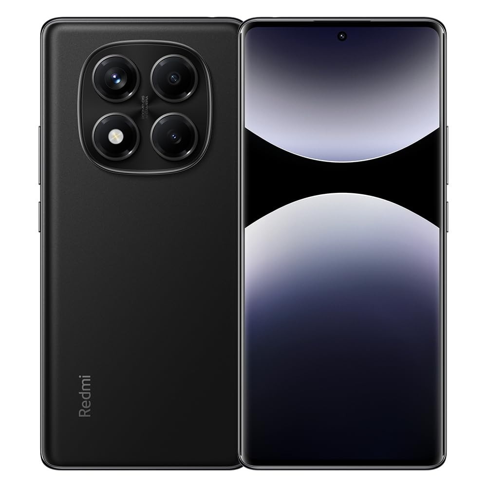 Smartphone Xiaomi Redmi Note 14 Pro 5G: Potência e Imagem Incríveis em Preto Midnight
