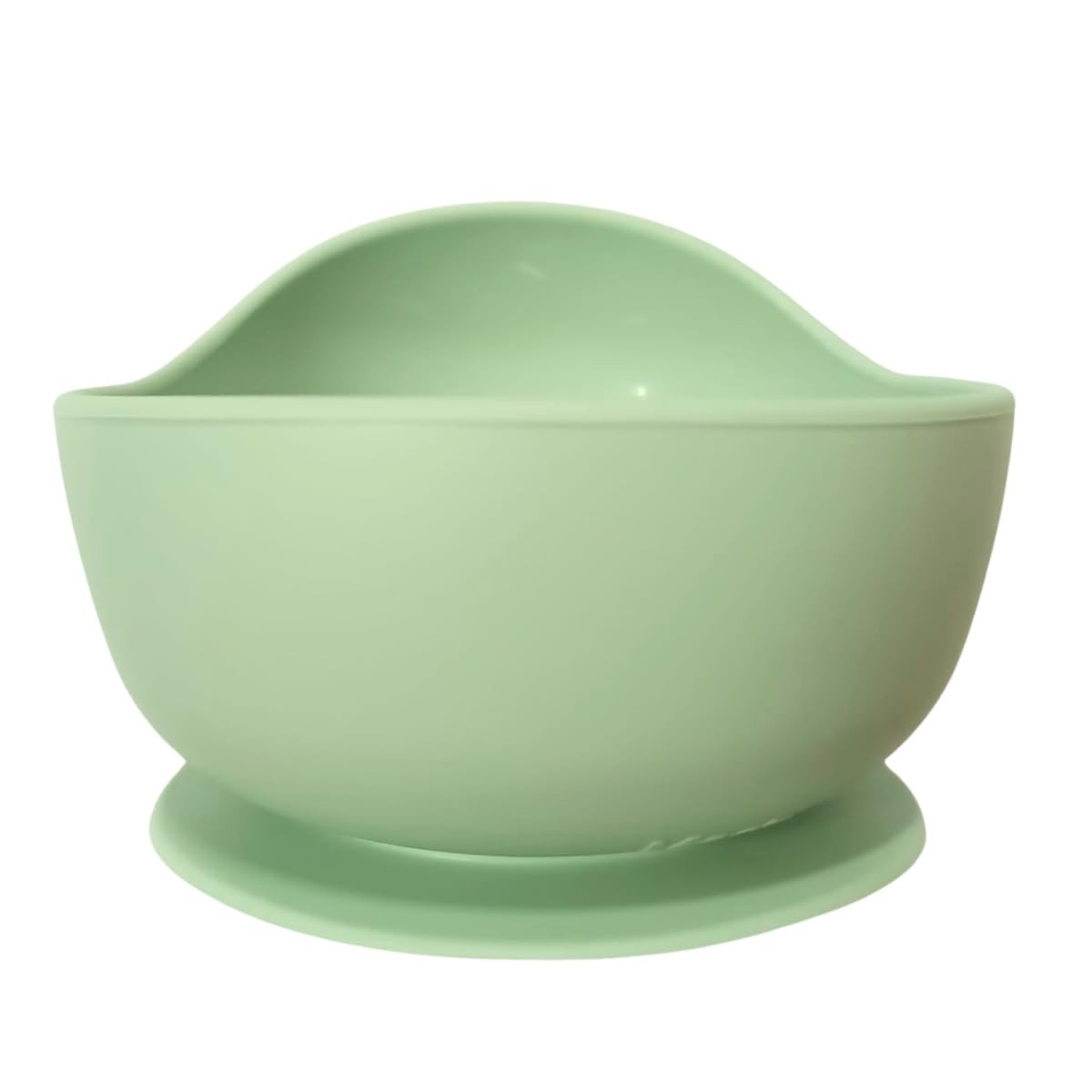 Tigela Cuia Bowl Redonda em Silicone Seguro para Bebês e Crianças - Ideal para Introdução Alimentar