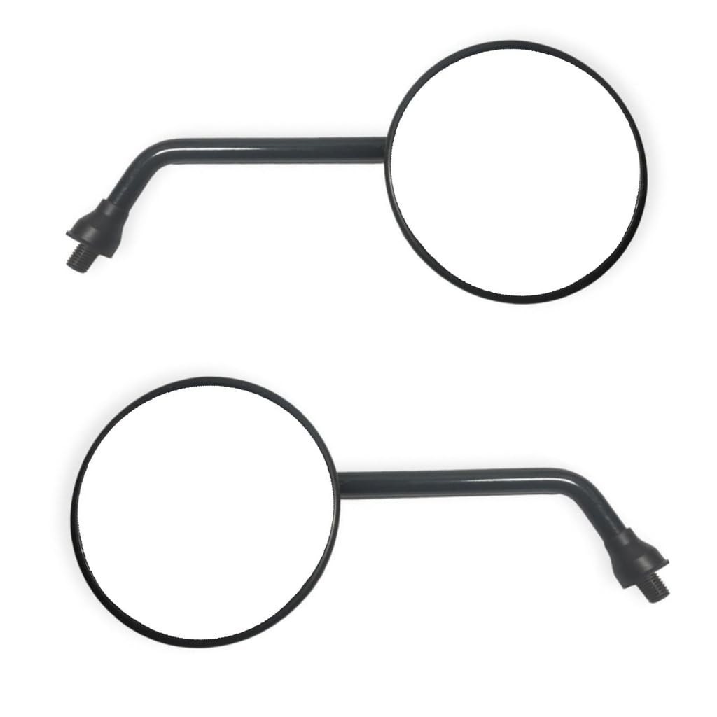 Espelho Retrovisor Moto Redondo Cromado Universal - Segurança e Estilo para Sua Motocicleta