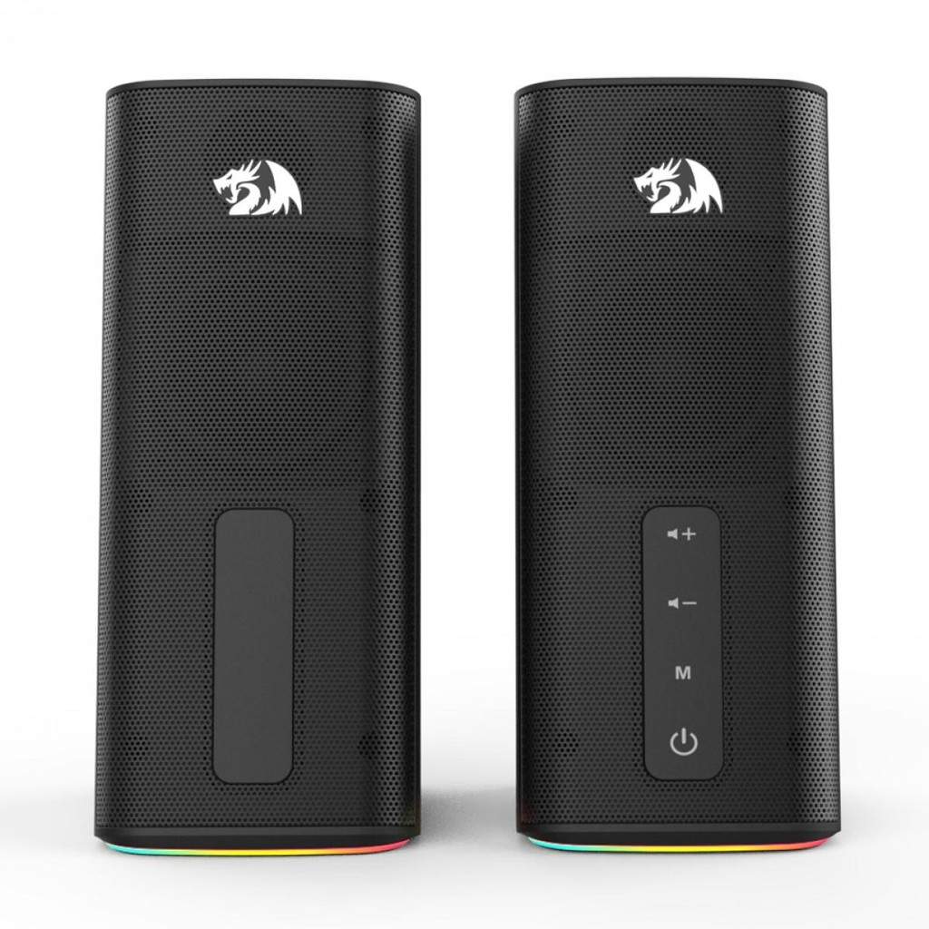 Redragon Connie GS814: Som Gamer RGB Imersivo