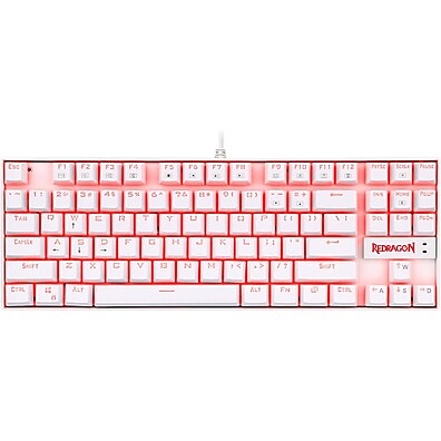 Redragon Kumara Lunar K552: Teclado Gamer TKL White