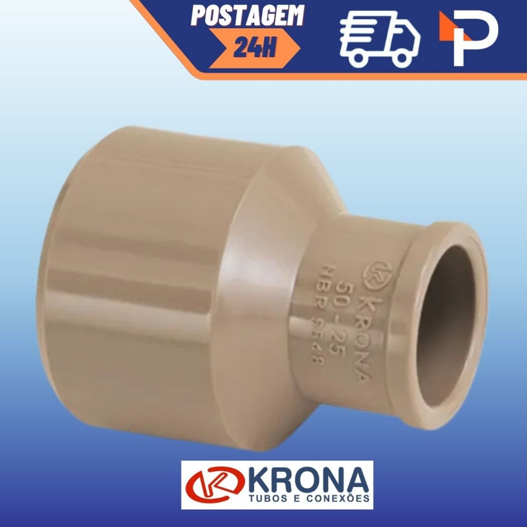 Redução PVC 50x25mm: Conexão Perfeita!