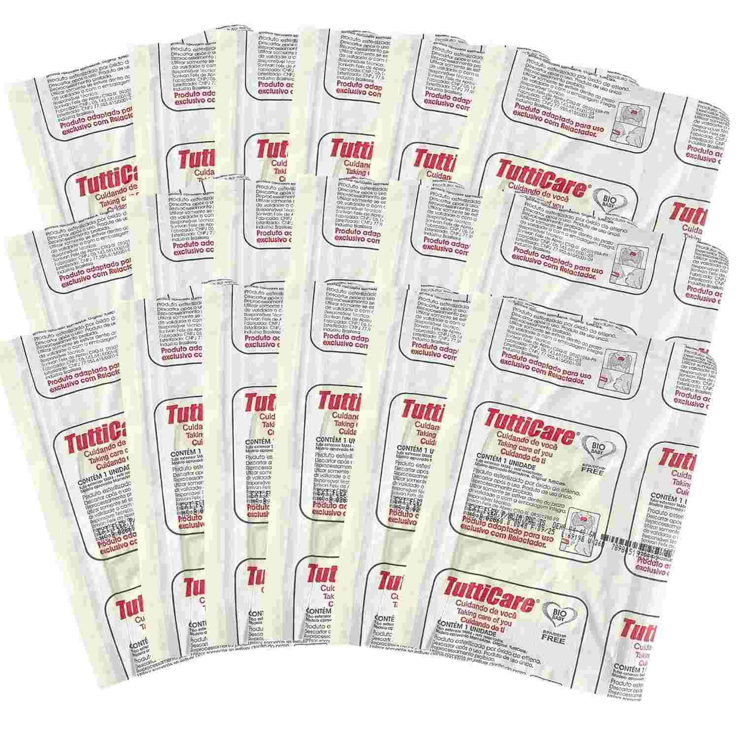 Refil com 30 Tubos Extensor para Relactação com MamaTutti – Seguro, Prático e Livre de BPA