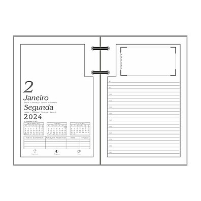 Refil Agenda de Mesa 2025: Organize Seu Dia!