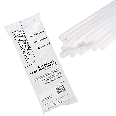 Refil Cola Quente 7,4mm: 1kg de Adesivo WAFT