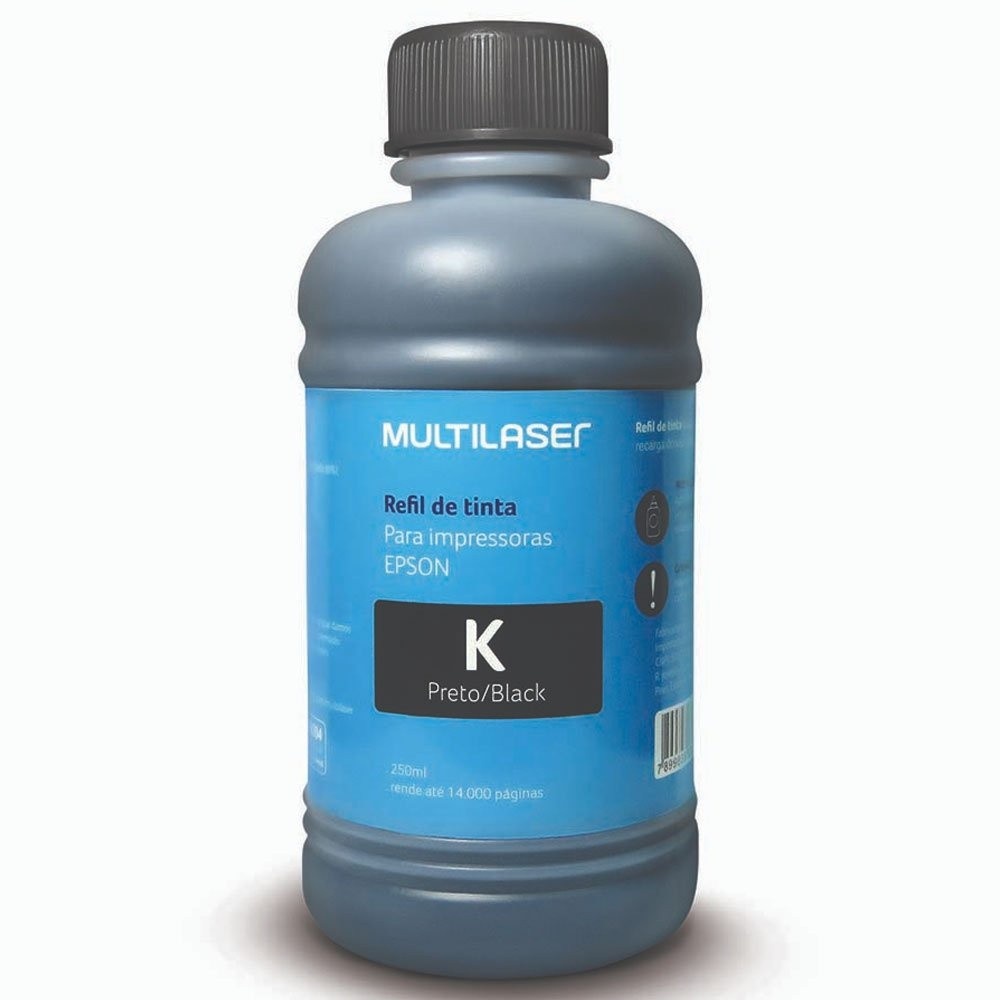 Refil de Tinta Epson 250ml Multilaser: Economize Já!