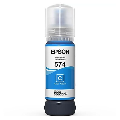Refil Epson Ecotank T574220 Ciano: Imprima Mais!
