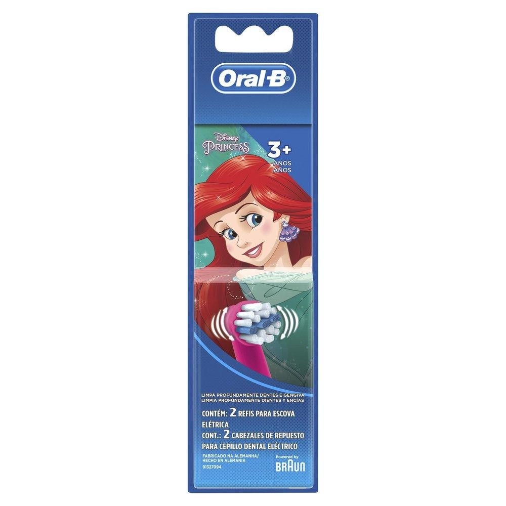 Refil Escova Oral-B Princess: Sorriso Mágico!