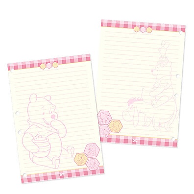 Refil Fichário Pooh 96 Folhas: Organize-se com Fofura!