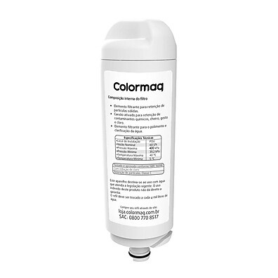 Refil Filtro Colormaq Acqua: Água Pura por Mais Tempo!