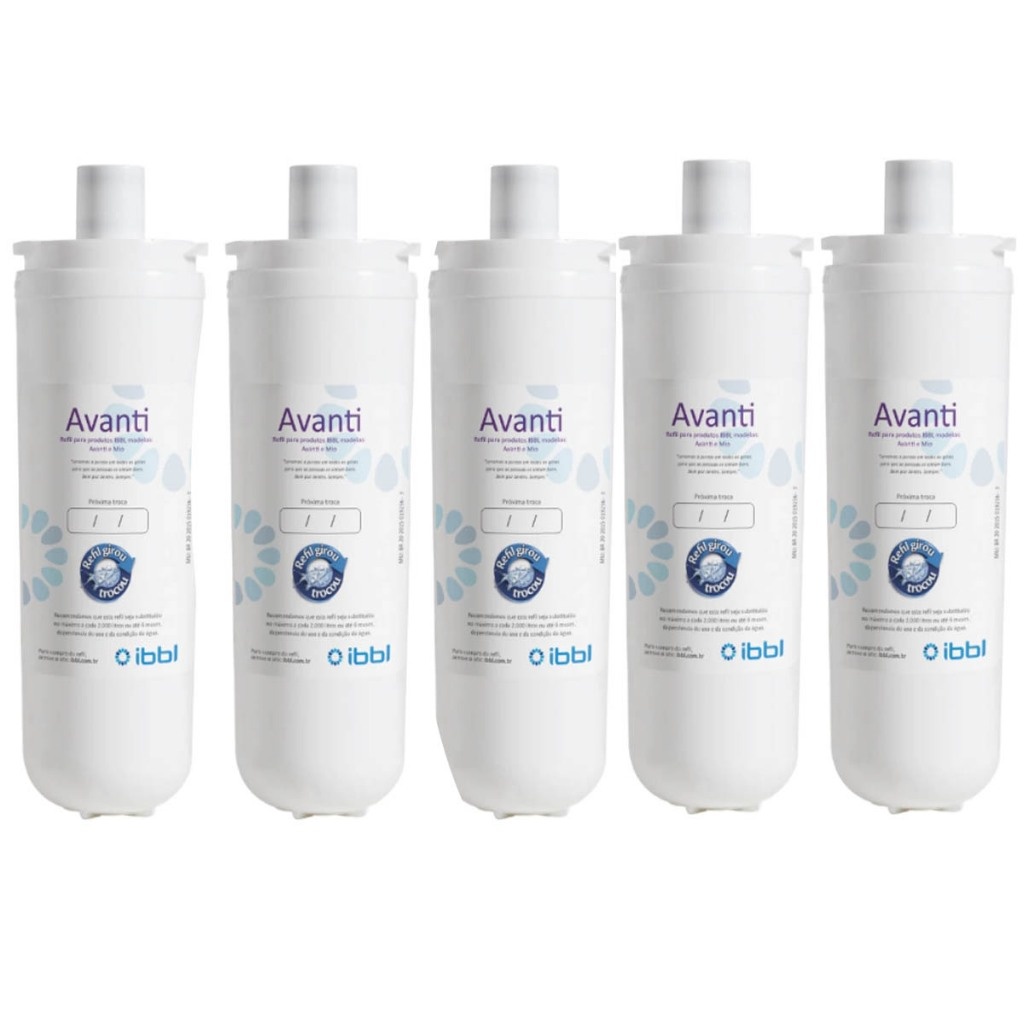 Refil Filtro Ibbl Avanti e Mio: Água Pura!
