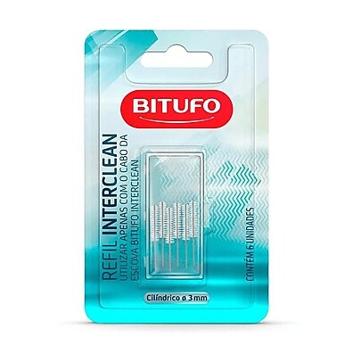 Refil Interdental Bitufo 3mm – Limpeza Profunda entre os Dentes