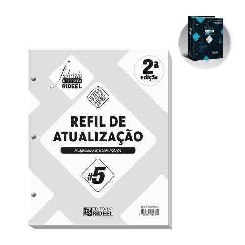 Refil Lei Seca Rideel #5: Atualize seu Fichário!