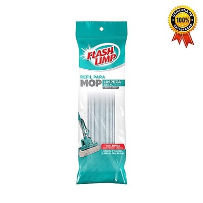 Refil Mop Flash Limp: Limpeza Impecável e Higiênica