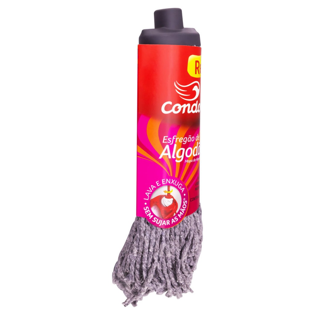 Refil Mop Lava e Seca Condor: Limpeza Impecável