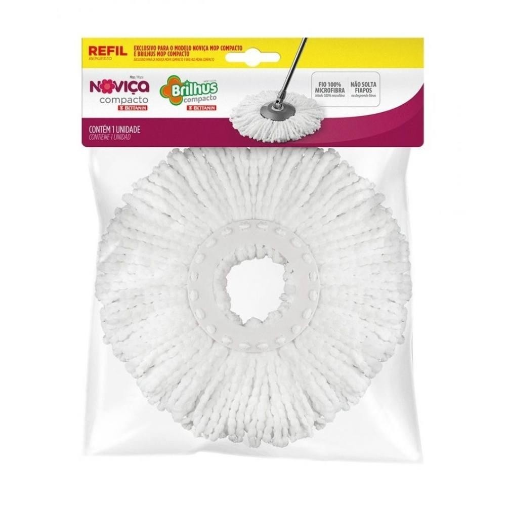 Refil Mop Microfibra Noviça: Limpeza Impecável!