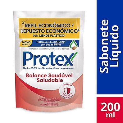 Refil Protex Balance 200ml – Sabonete Líquido Antibacteriano
