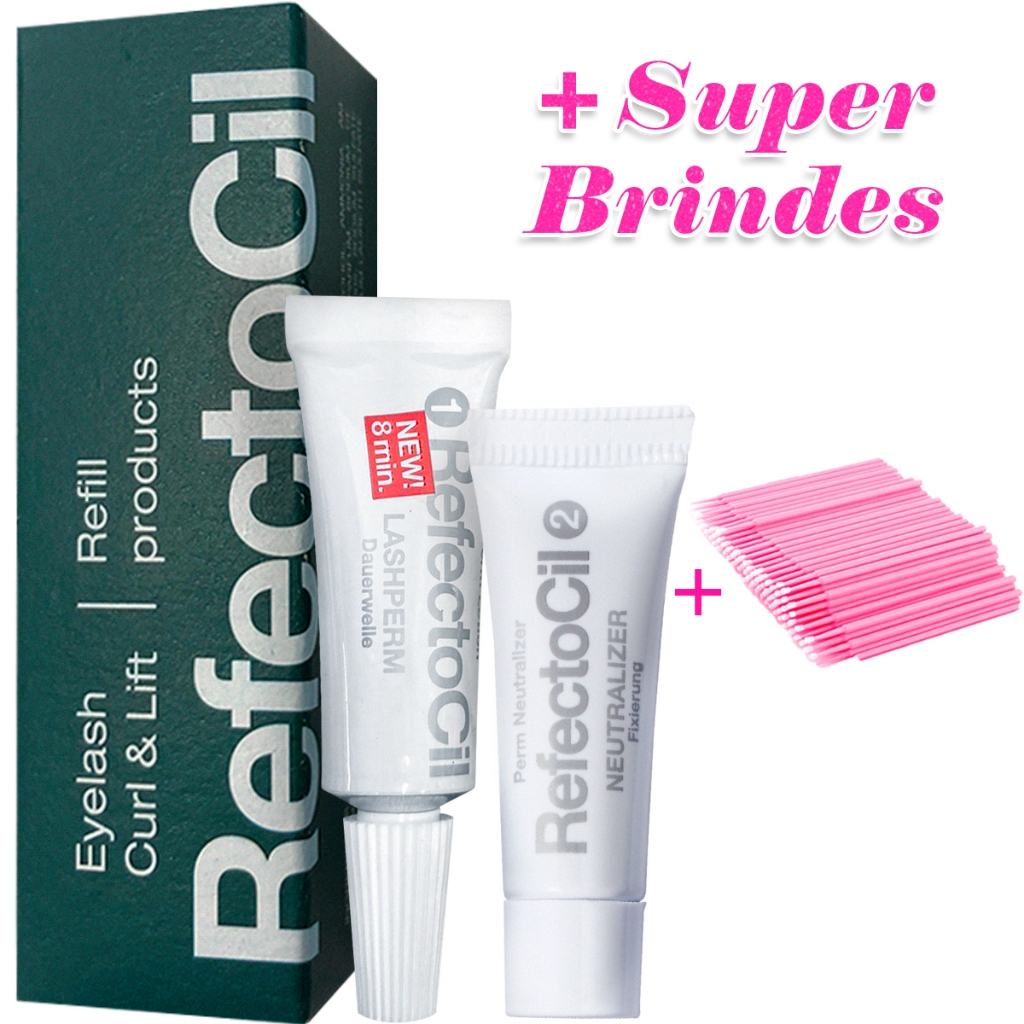 Refil RefectoCil: Alinhe Cílios e Sobrancelhas com Fórmula Profissional