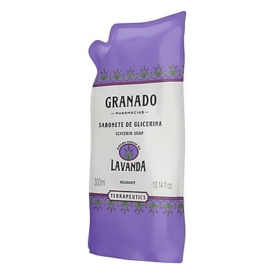 Refil Sabonete Líquido Granado Lavanda 300ml – Relaxamento Natural