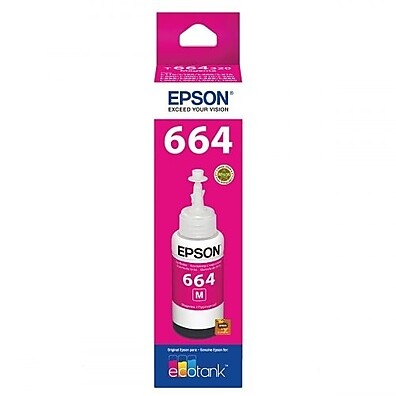 Refil Tinta Epson 664 Magenta: Imprima Mais!